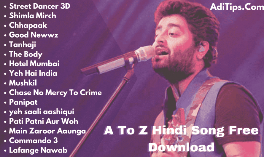 A To Z Hindi Mp3 Songs Free Download – A To Z Hindi Song Free Download