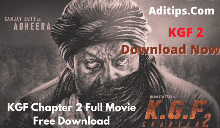 KGF Chapter 2 Full Movie Free Download