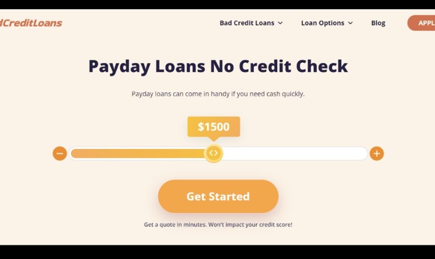 Top 5 No Credit Check Loans Online for Bad Credit in 2023
